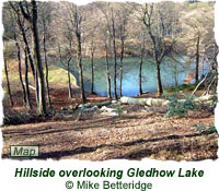 Hillside overlooking Gledhow Lake