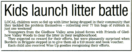 Kids Launch Litter Battle