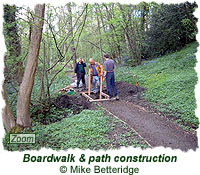 Boardwalk & path construction