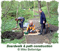 Boardwalk & path construction