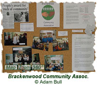 Brackenwood Community Association display