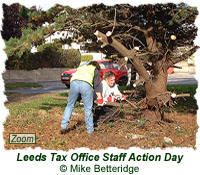 Leeds Tax Office Staff Action Day