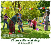 Circus skills workshop