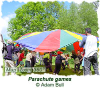 Parachute games