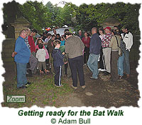 Getting ready for the Bat Walk