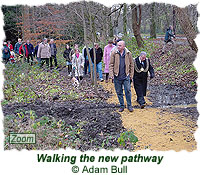 Walking the new pathway