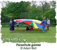 Parachute games