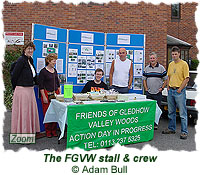 The FGVW stall and crew