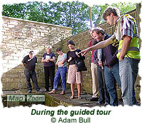 During the guided tour