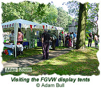 Visiting the FGVW display tents