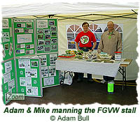 Adam & Mike manning the FGVW stall