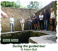 During the guided tour