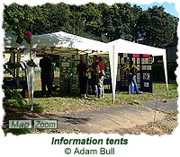 Information tents