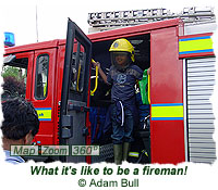 What it is like to be a fireman!