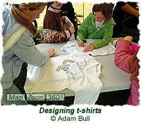 Designing t-shirts