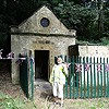 FGVW volunteer Geoff by the Bath House