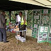 Core Group member Mervyn manning the FGVW shop!