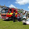 Meeting firefighters