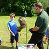 Meeting birds of prey with Talon Falconry