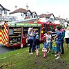 Meeting firefighters