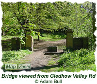 South Bridge viewed from Gledhow Valley Road