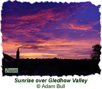 Sunrise over Gledhow Valley