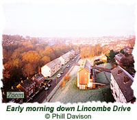 Early morning down Lincombe Drive
