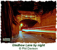 Gledhow Lane by Night