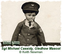 Sgt Michael Cassidy the Gledhow Mascot